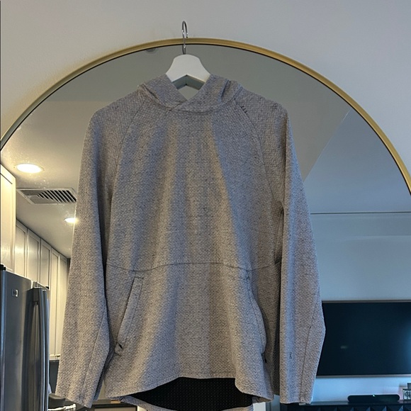 lululemon athletica Other - Lululemon Heathered Gray Textured men’s hoodie pullover